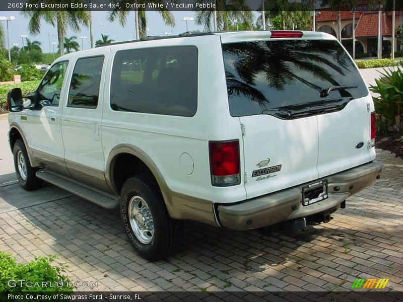 Oxford White / Medium Pebble 2005 Ford Excursion Eddie Bauer 4x4