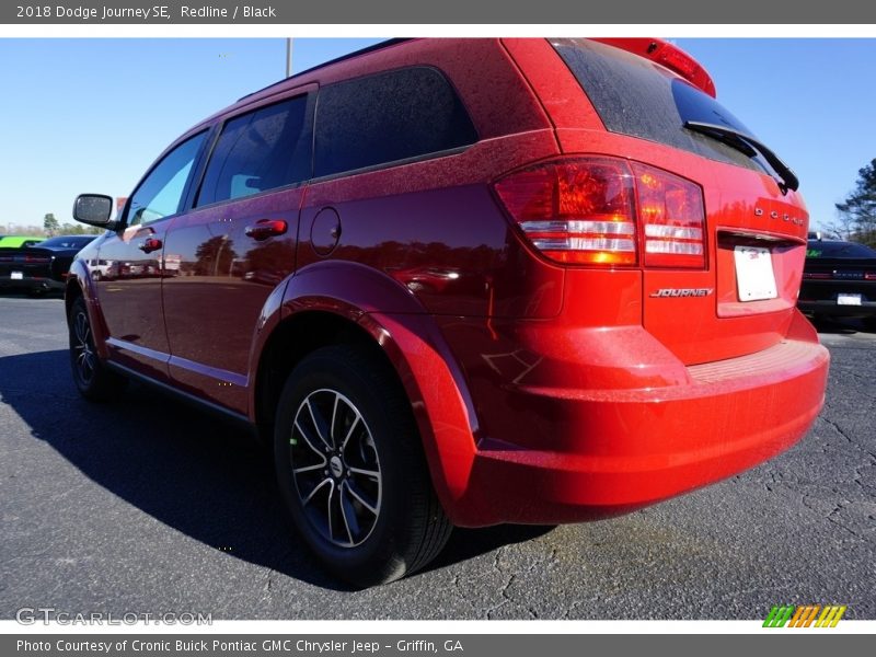 Redline / Black 2018 Dodge Journey SE