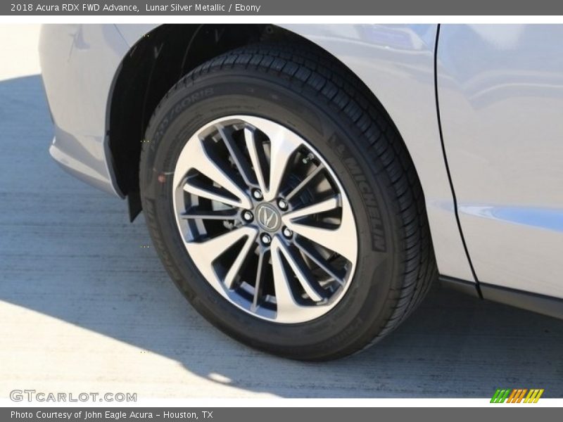 Lunar Silver Metallic / Ebony 2018 Acura RDX FWD Advance