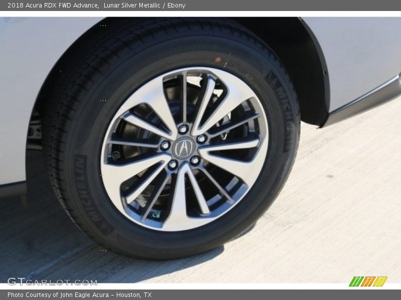 Lunar Silver Metallic / Ebony 2018 Acura RDX FWD Advance