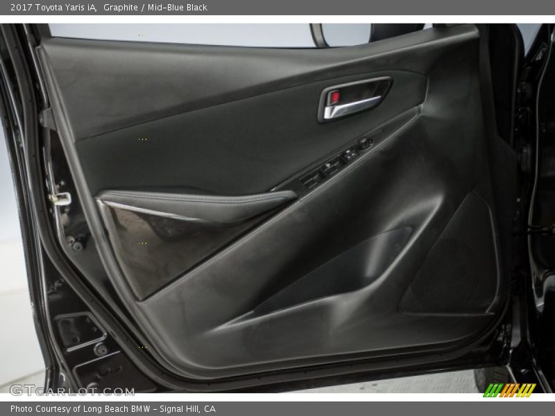 Graphite / Mid-Blue Black 2017 Toyota Yaris iA