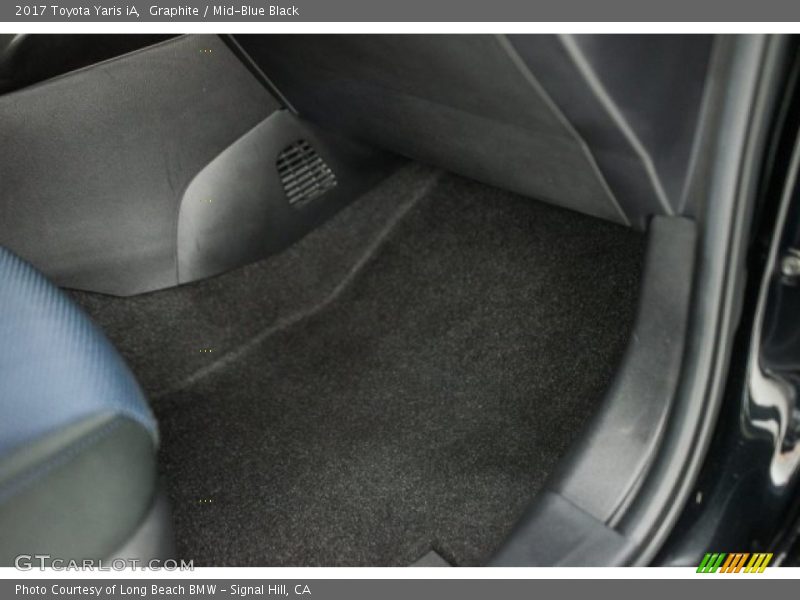 Graphite / Mid-Blue Black 2017 Toyota Yaris iA