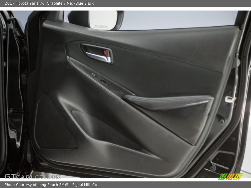 Graphite / Mid-Blue Black 2017 Toyota Yaris iA