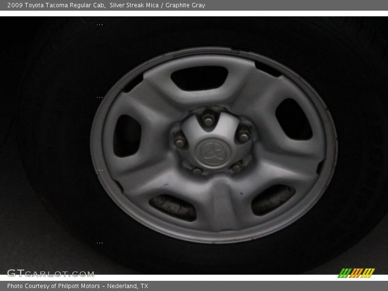 Silver Streak Mica / Graphite Gray 2009 Toyota Tacoma Regular Cab