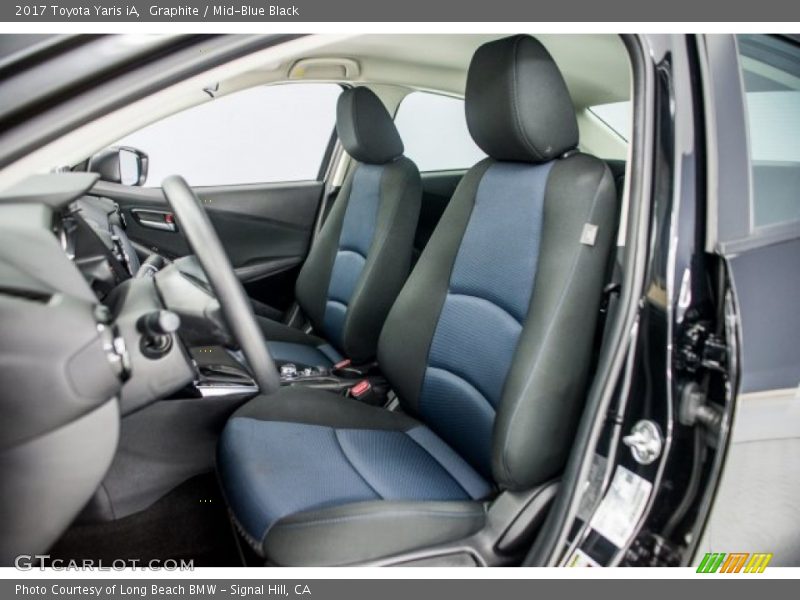 Graphite / Mid-Blue Black 2017 Toyota Yaris iA
