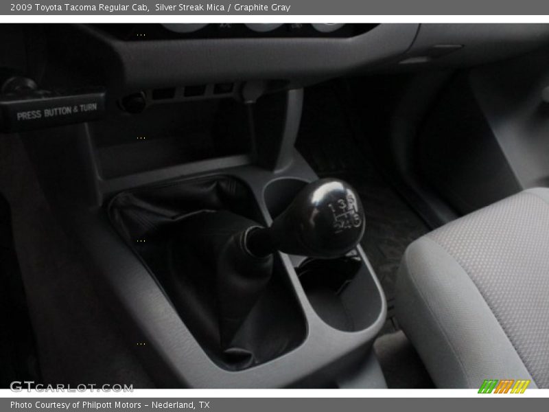 Silver Streak Mica / Graphite Gray 2009 Toyota Tacoma Regular Cab