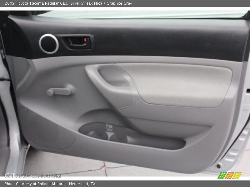 Silver Streak Mica / Graphite Gray 2009 Toyota Tacoma Regular Cab