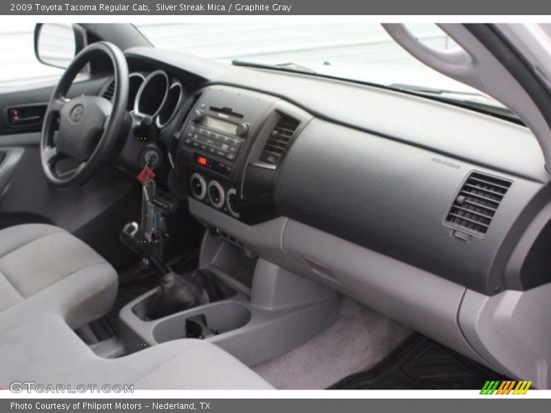 Silver Streak Mica / Graphite Gray 2009 Toyota Tacoma Regular Cab