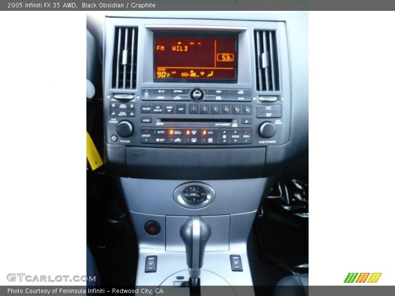 Black Obsidian / Graphite 2005 Infiniti FX 35 AWD
