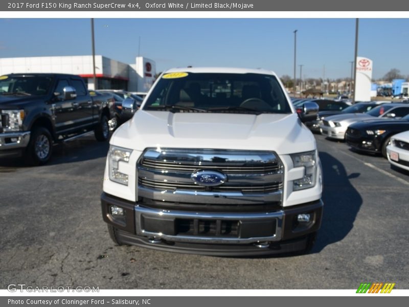 Oxford White / Limited Black/Mojave 2017 Ford F150 King Ranch SuperCrew 4x4