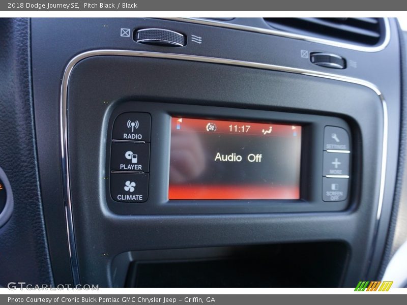 Pitch Black / Black 2018 Dodge Journey SE