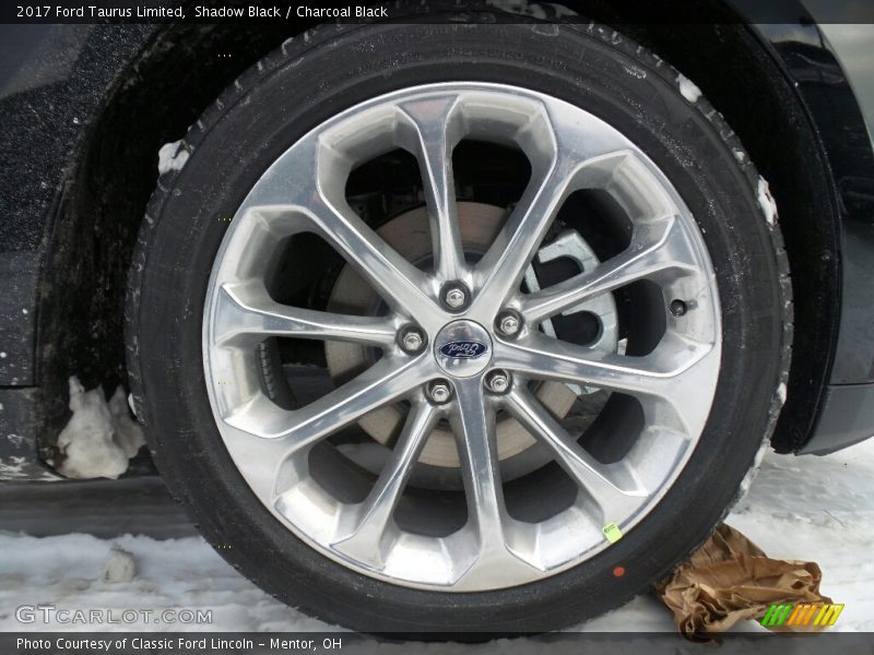 Shadow Black / Charcoal Black 2017 Ford Taurus Limited