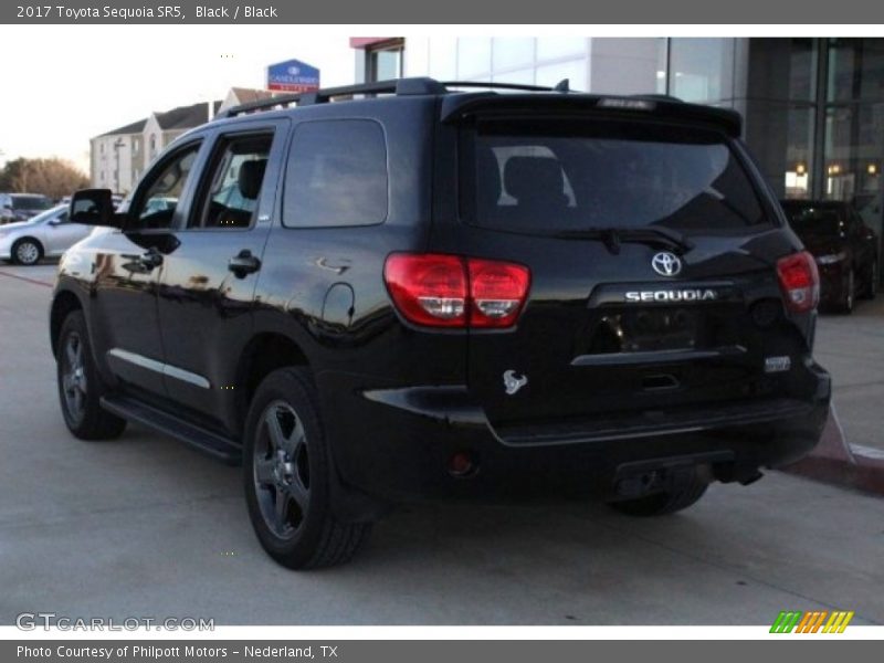 Black / Black 2017 Toyota Sequoia SR5