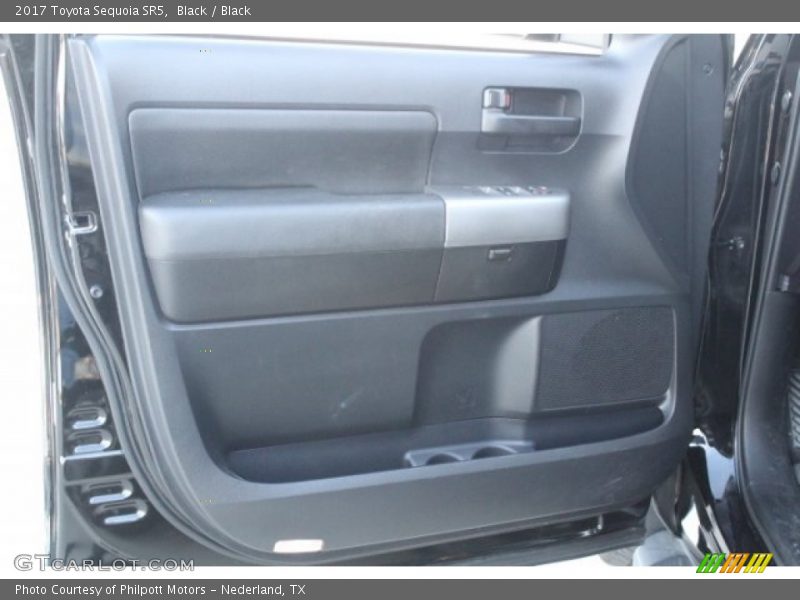 Black / Black 2017 Toyota Sequoia SR5