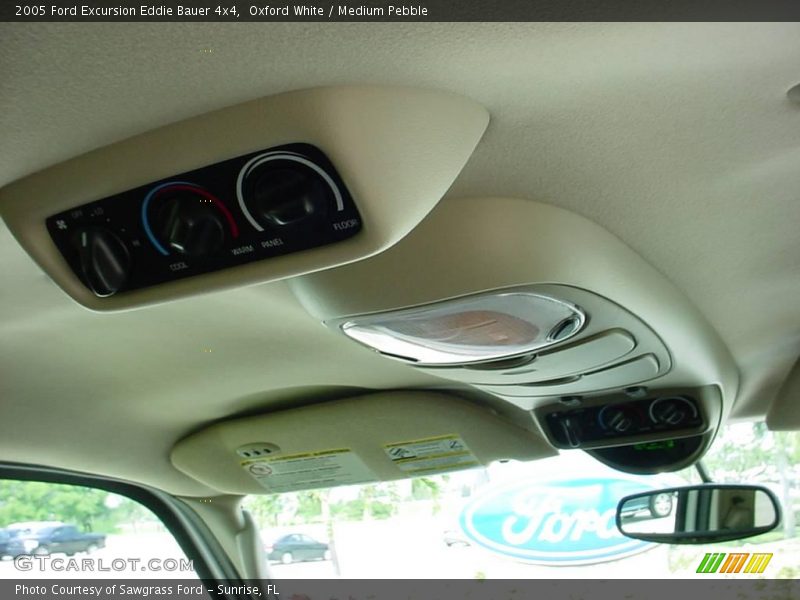 Oxford White / Medium Pebble 2005 Ford Excursion Eddie Bauer 4x4