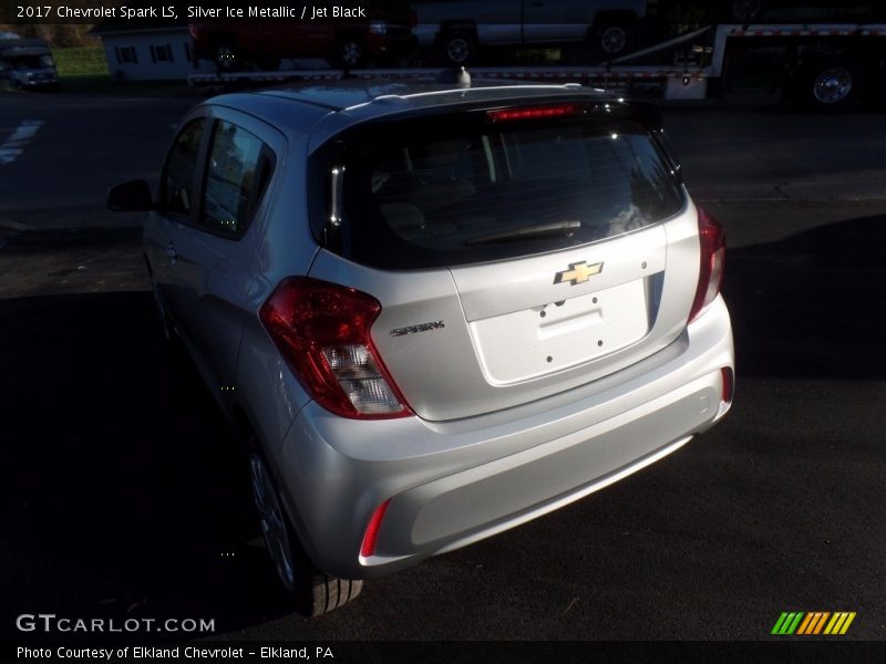 Silver Ice Metallic / Jet Black 2017 Chevrolet Spark LS