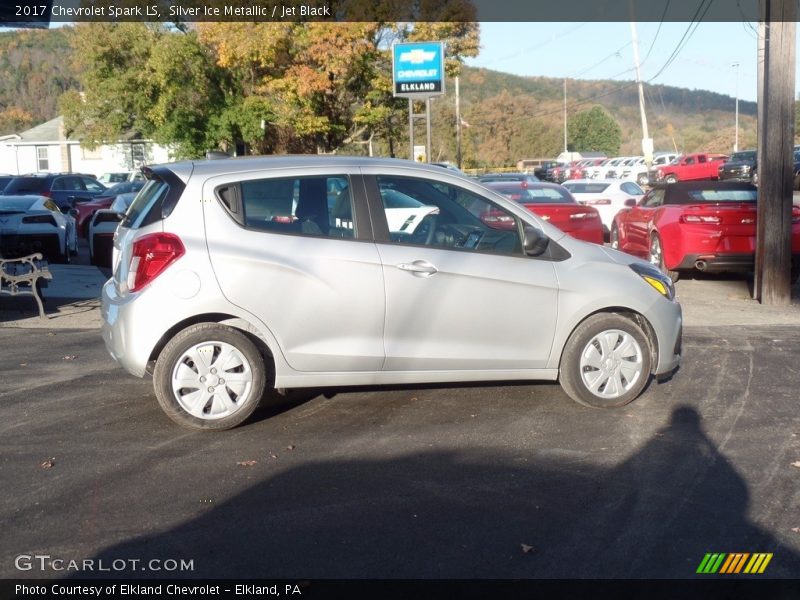 Silver Ice Metallic / Jet Black 2017 Chevrolet Spark LS