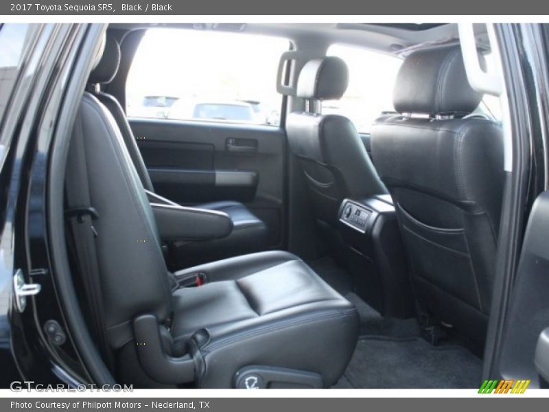 Black / Black 2017 Toyota Sequoia SR5