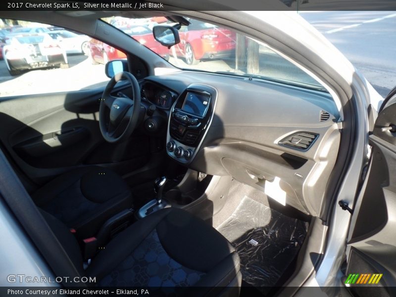 Silver Ice Metallic / Jet Black 2017 Chevrolet Spark LS