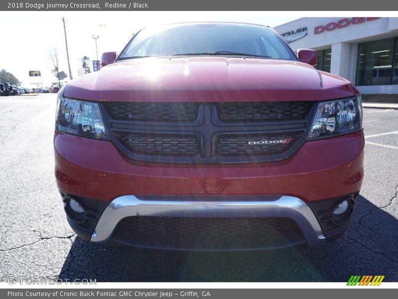 Redline / Black 2018 Dodge Journey Crossroad