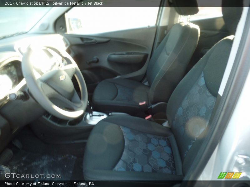 Silver Ice Metallic / Jet Black 2017 Chevrolet Spark LS