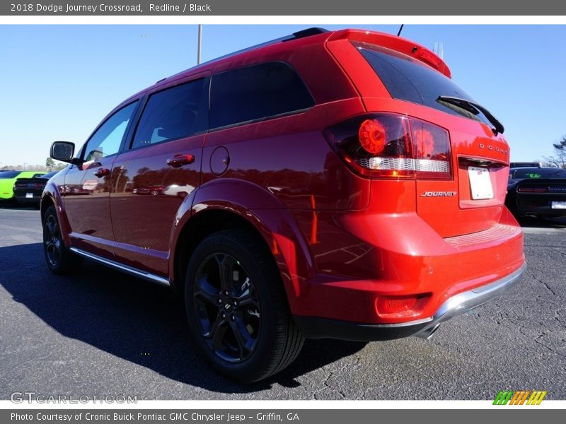 Redline / Black 2018 Dodge Journey Crossroad