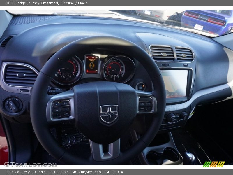 Redline / Black 2018 Dodge Journey Crossroad