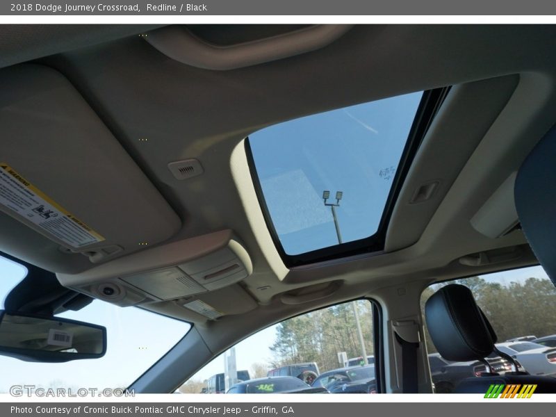 Redline / Black 2018 Dodge Journey Crossroad