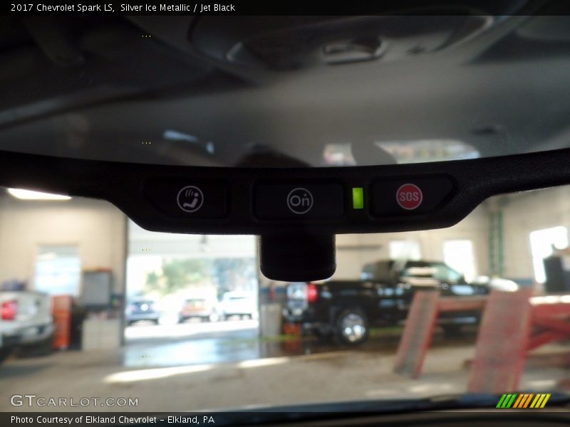 Silver Ice Metallic / Jet Black 2017 Chevrolet Spark LS