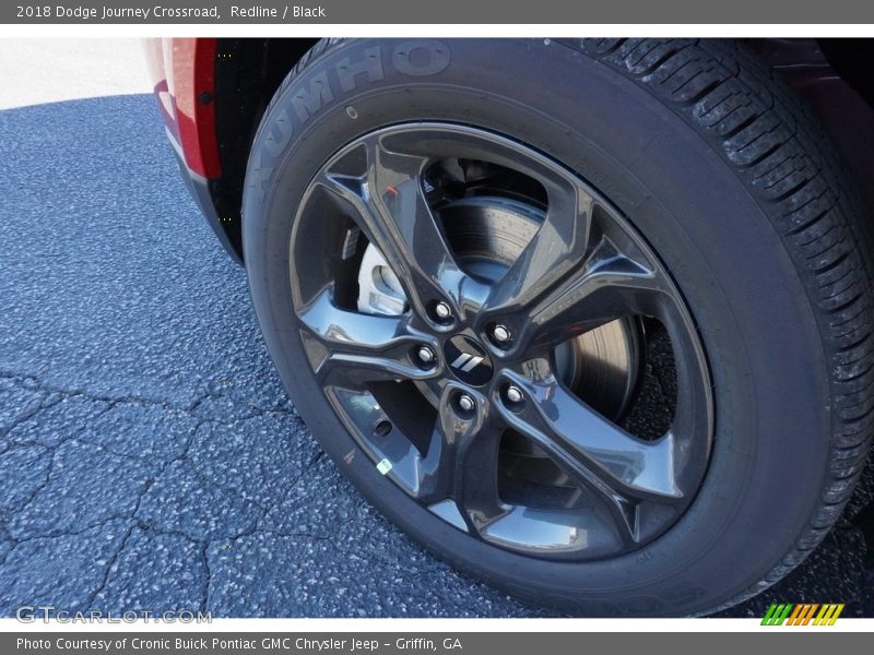Redline / Black 2018 Dodge Journey Crossroad