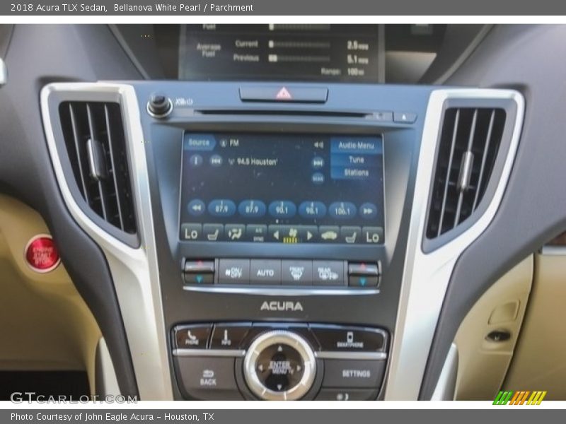 Bellanova White Pearl / Parchment 2018 Acura TLX Sedan