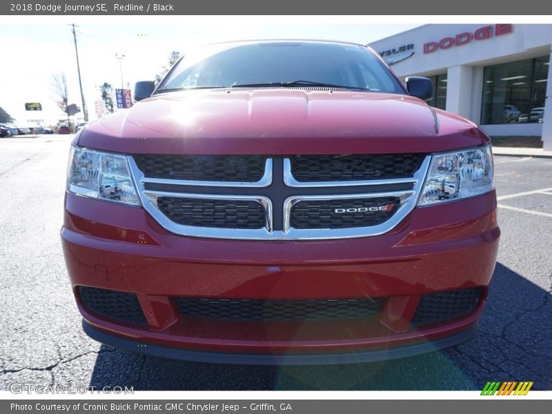 Redline / Black 2018 Dodge Journey SE