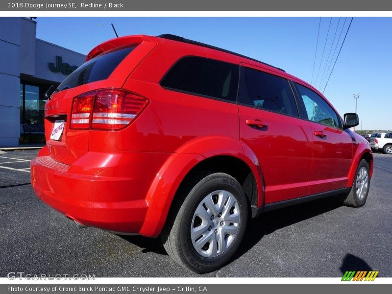 Redline / Black 2018 Dodge Journey SE