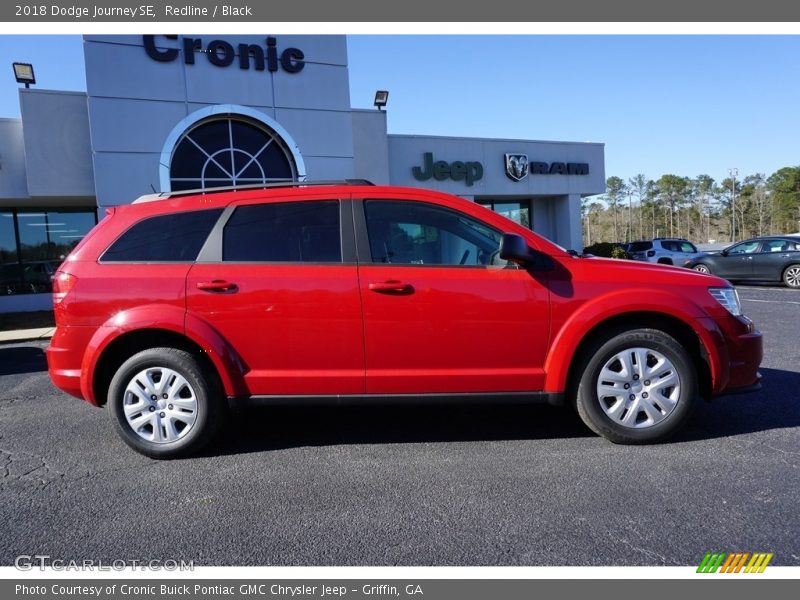 Redline / Black 2018 Dodge Journey SE