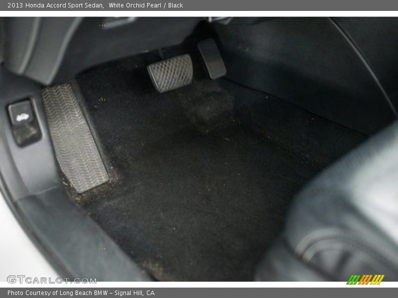 White Orchid Pearl / Black 2013 Honda Accord Sport Sedan