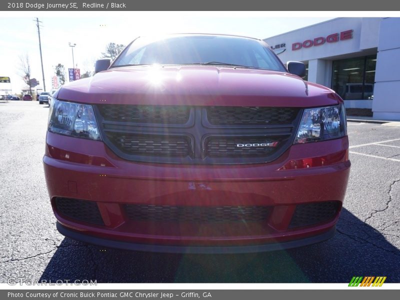 Redline / Black 2018 Dodge Journey SE