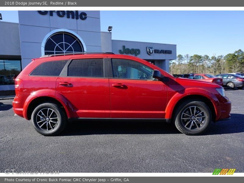 Redline / Black 2018 Dodge Journey SE