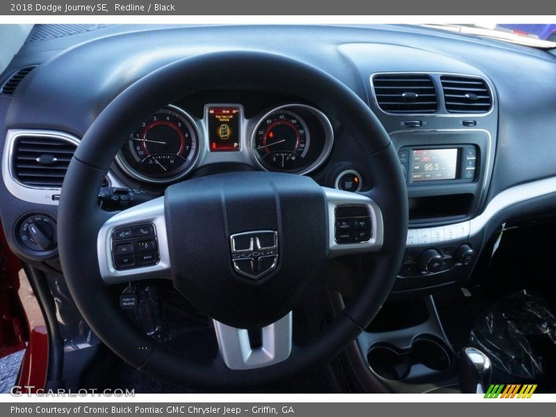 Redline / Black 2018 Dodge Journey SE
