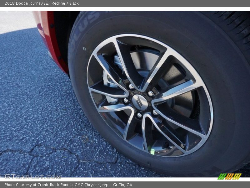 Redline / Black 2018 Dodge Journey SE