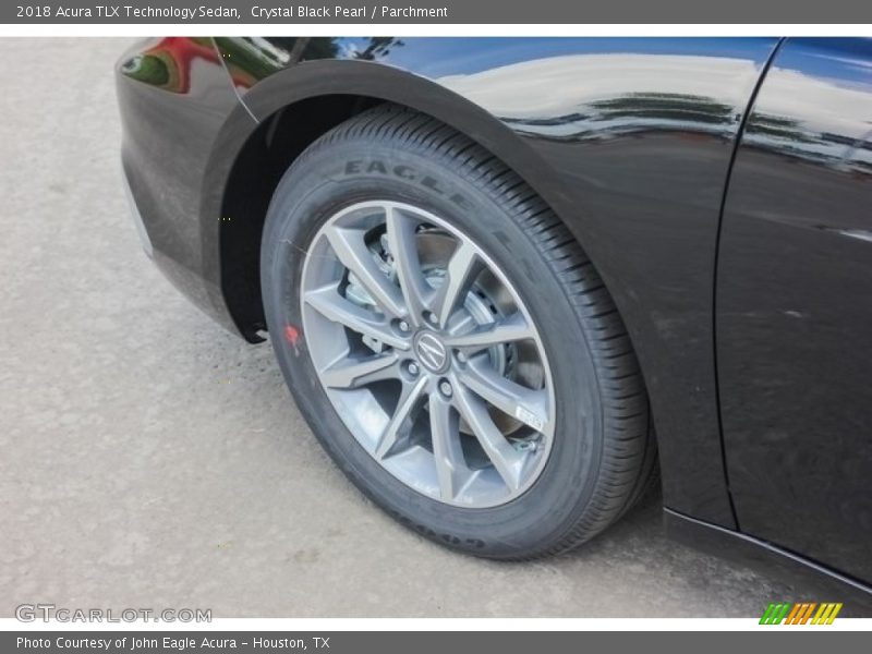 Crystal Black Pearl / Parchment 2018 Acura TLX Technology Sedan