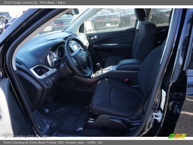 Pitch Black / Black 2018 Dodge Journey SE