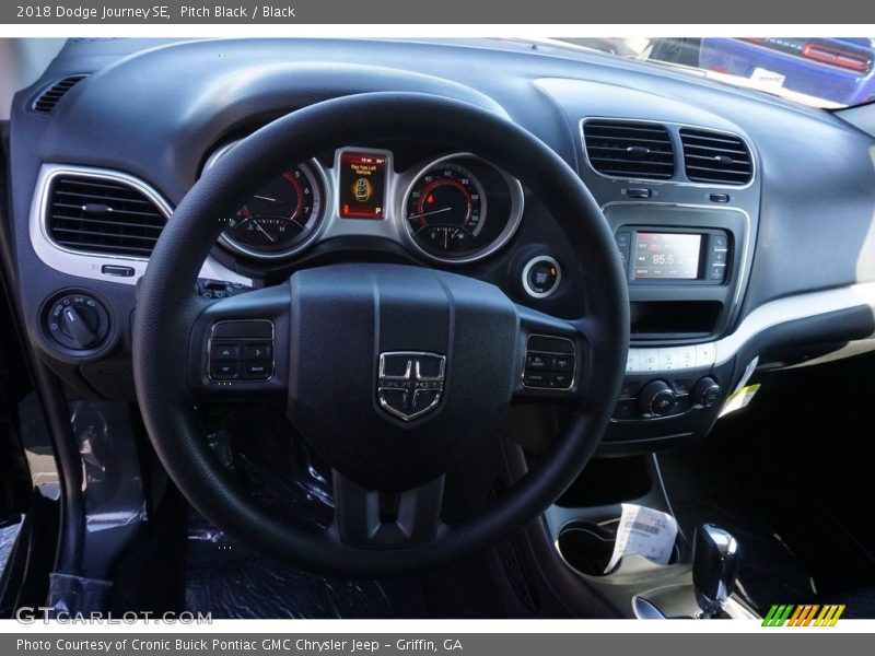 Pitch Black / Black 2018 Dodge Journey SE