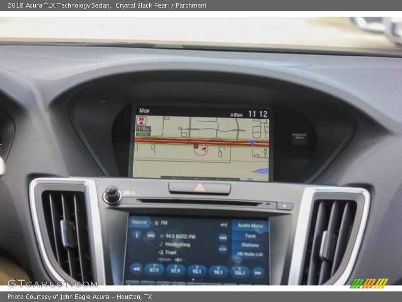 Crystal Black Pearl / Parchment 2018 Acura TLX Technology Sedan
