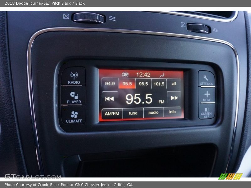 Pitch Black / Black 2018 Dodge Journey SE