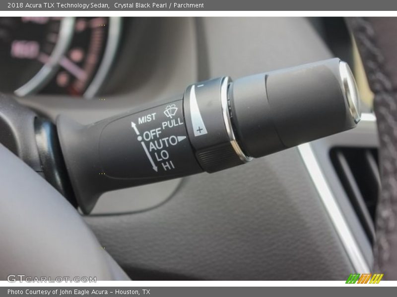 Crystal Black Pearl / Parchment 2018 Acura TLX Technology Sedan
