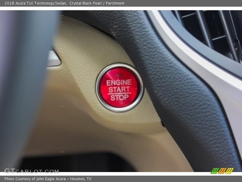 Crystal Black Pearl / Parchment 2018 Acura TLX Technology Sedan