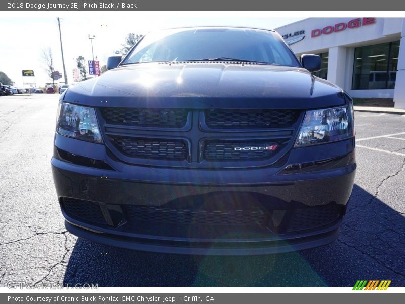 Pitch Black / Black 2018 Dodge Journey SE