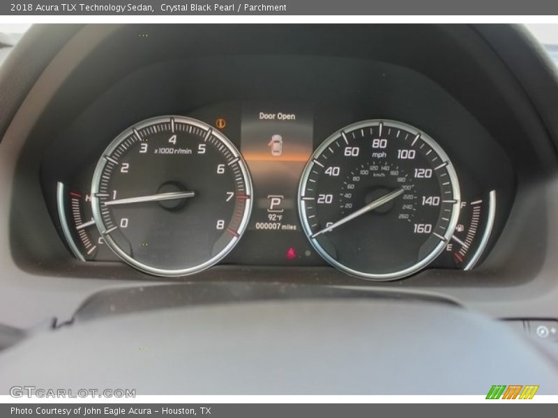 Crystal Black Pearl / Parchment 2018 Acura TLX Technology Sedan