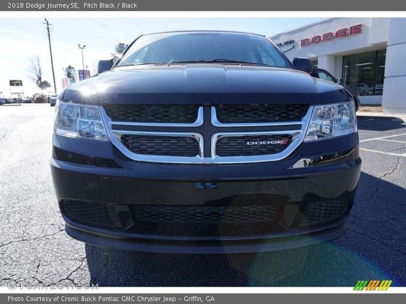 Pitch Black / Black 2018 Dodge Journey SE
