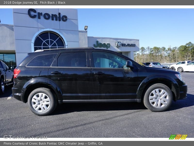 Pitch Black / Black 2018 Dodge Journey SE